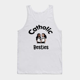 Catholic Best Friends Tank Top